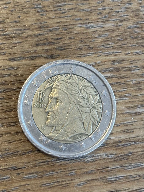 PI CE RARE DE 2 Euros ITALIE 2002 Dante Alighieri R EUR 45 00 pi-ce-rare-de-2-euros-italie-2002-dante-alighieri-r-eur-45-00